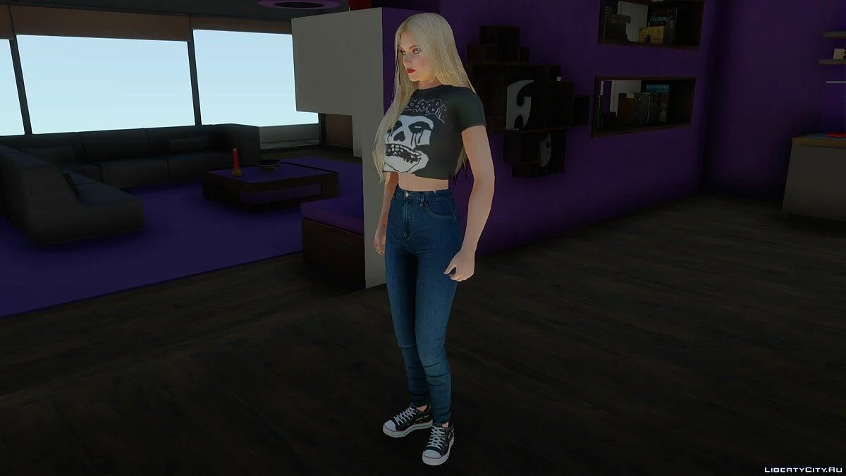 Хелена Дуглас в повседневной одежде v30 / GTA San Andreas