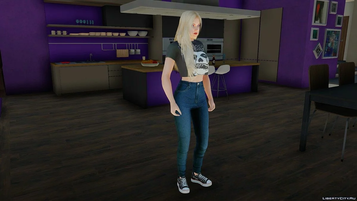 Хелена Дуглас в повседневной одежде v30 / GTA San Andreas