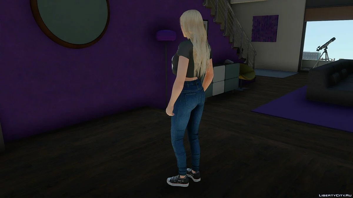 Хелена Дуглас в повседневной одежде v30 / GTA San Andreas