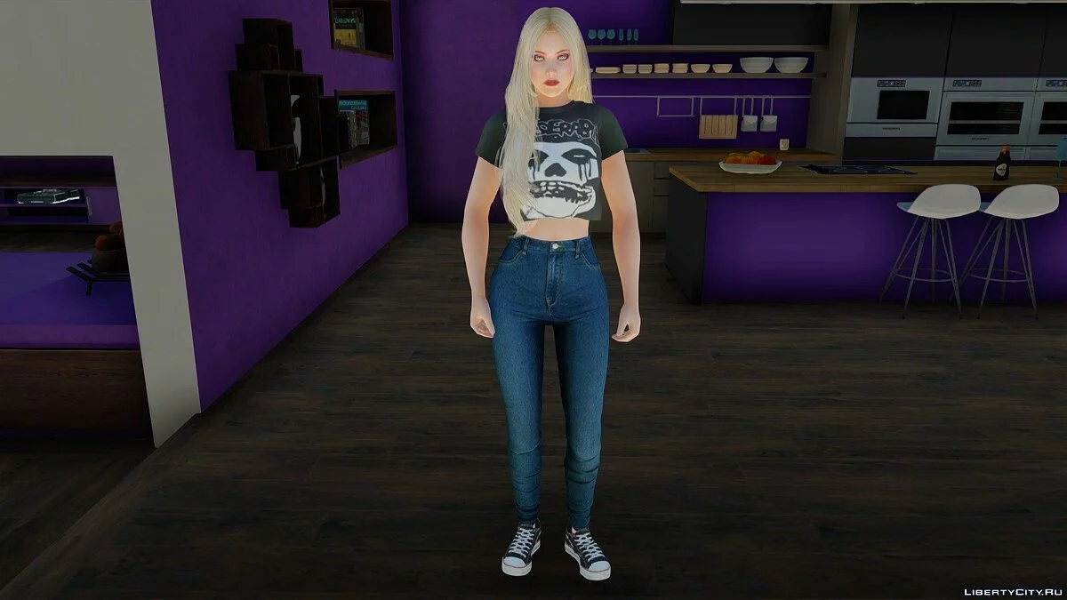 Хелена Дуглас в повседневной одежде v30 / GTA San Andreas