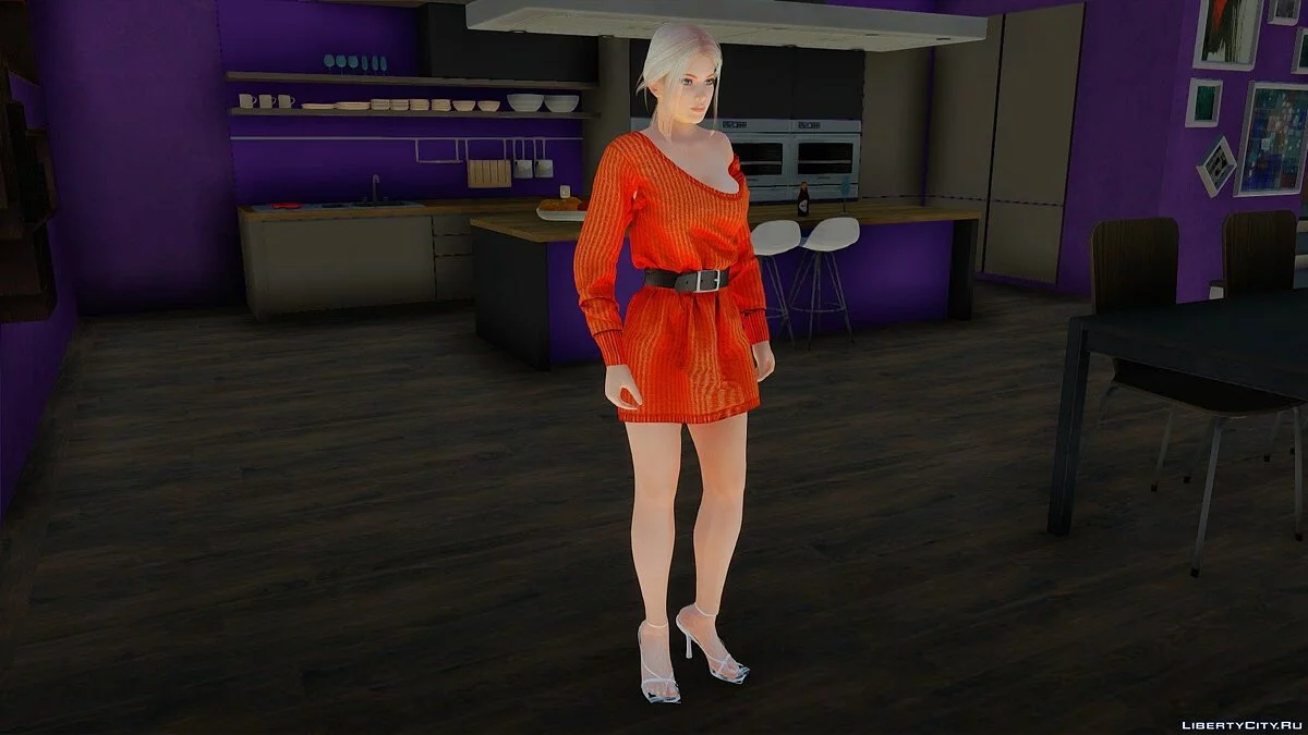 Хелена Дуглас в повседневной одежде v26 / GTA San Andreas