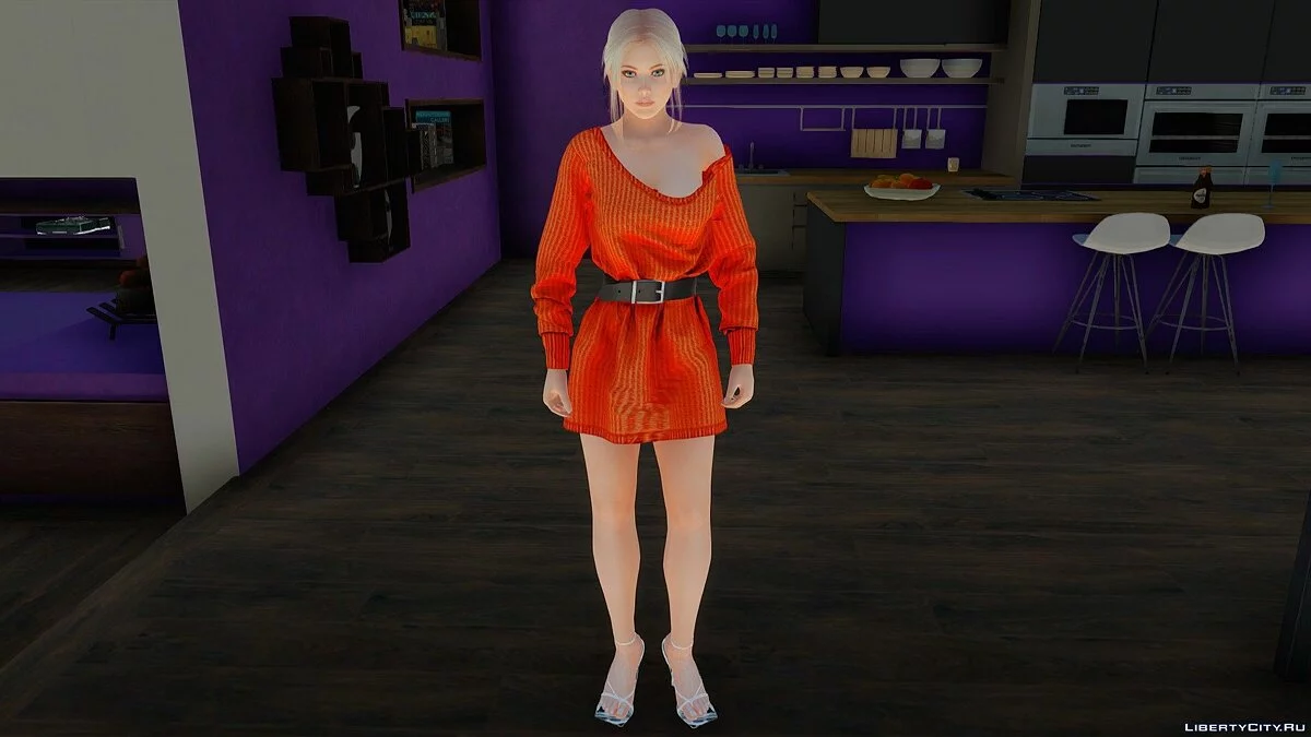 Хелена Дуглас в повседневной одежде v26 / GTA San Andreas