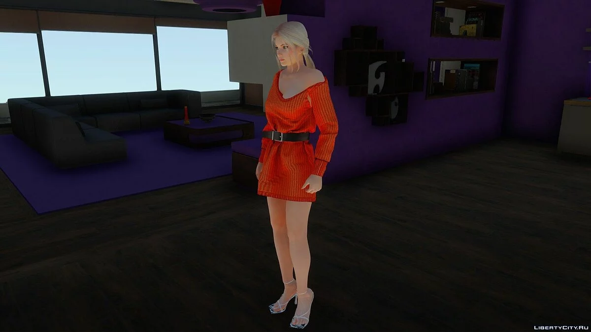 Хелена Дуглас в повседневной одежде v26 / GTA San Andreas