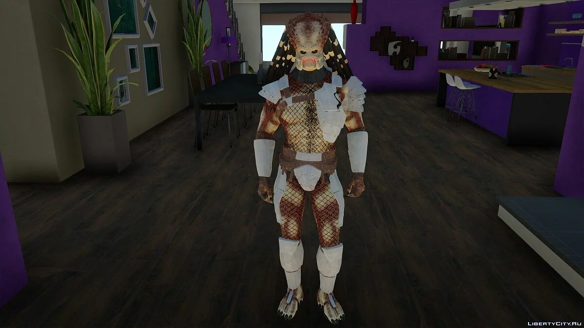 Хищник из Mortal Kombat X / GTA San Andreas