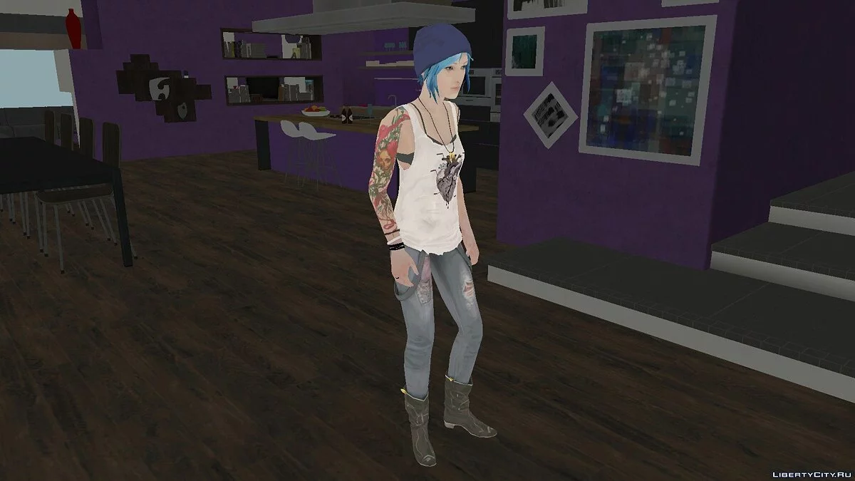 Хлоя Прайс из Life is Strange / GTA San Andreas