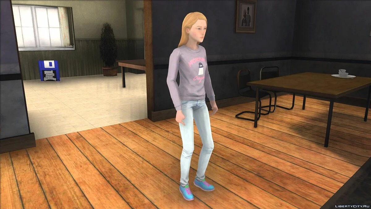 Хлоя Прайс в 13 лет из Life Is Strange: Episode 3 / GTA San Andreas