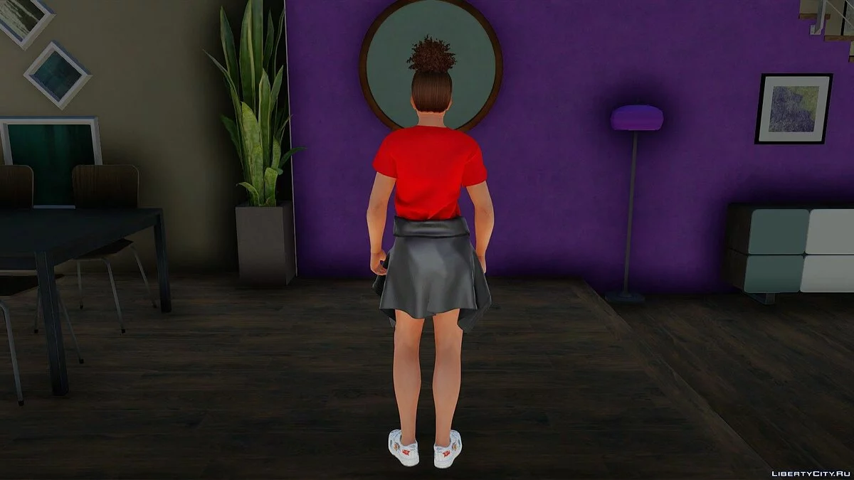 Лиза Хэмилтон в повседневной одежде v8 / GTA San Andreas