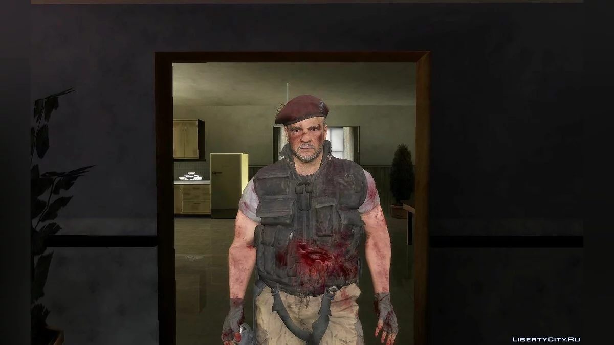 Михаил Виктор из Resident Evil Remake / GTA San Andreas