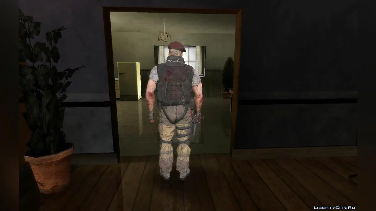 Михаил Виктор из Resident Evil Remake / GTA San Andreas