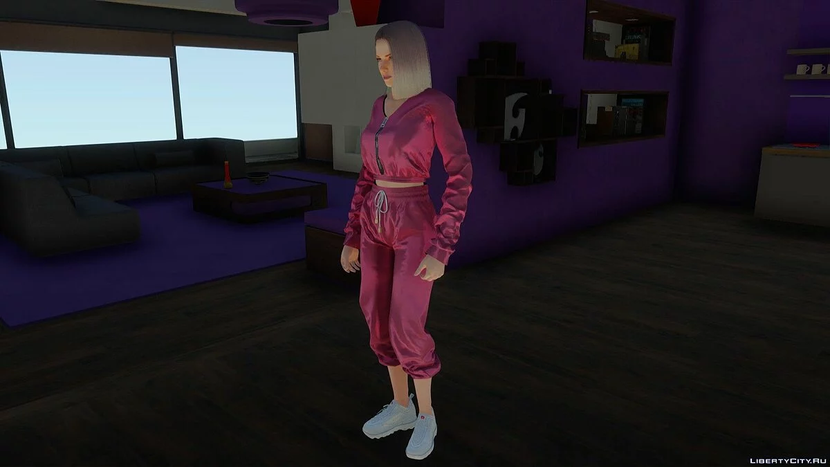 Мила в повседневной одежде v11 / GTA San Andreas