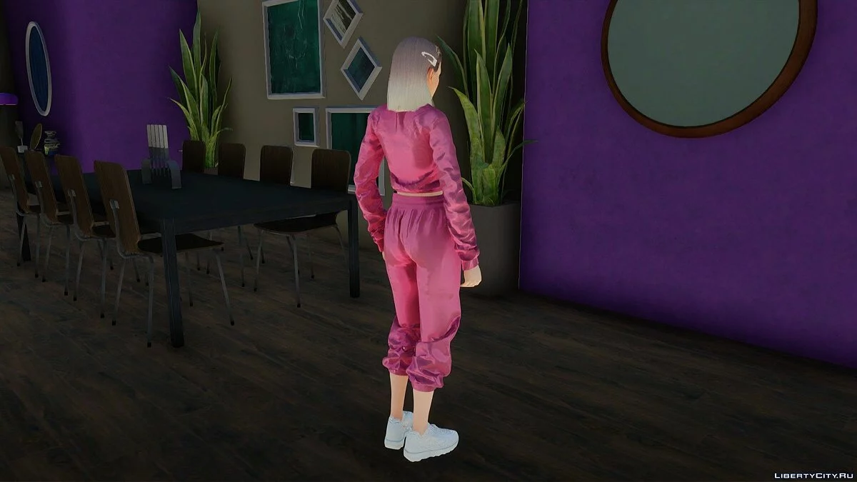 Мила в повседневной одежде v11 / GTA San Andreas