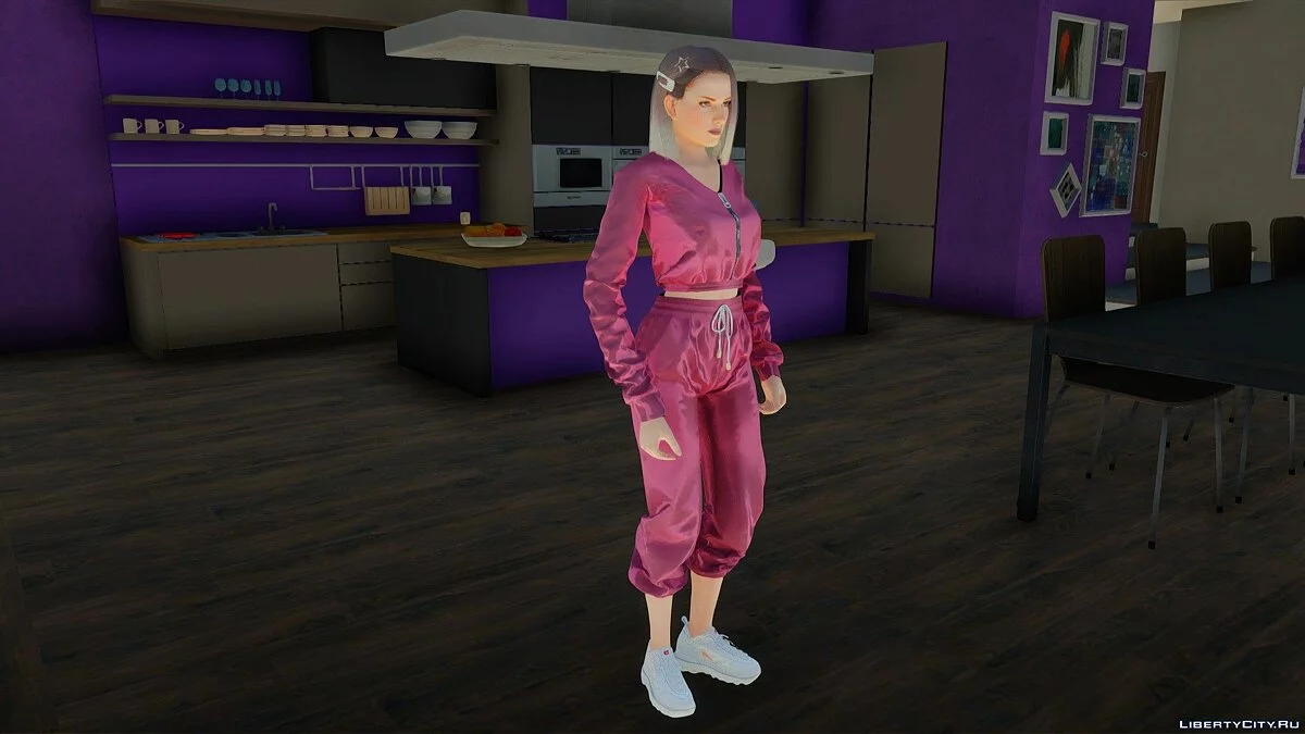 Мила в повседневной одежде v11 / GTA San Andreas