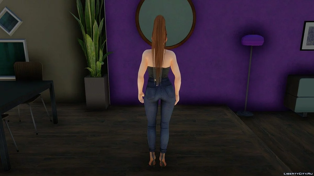 Мэй Ширануи в повседневной одежде v13 / GTA San Andreas