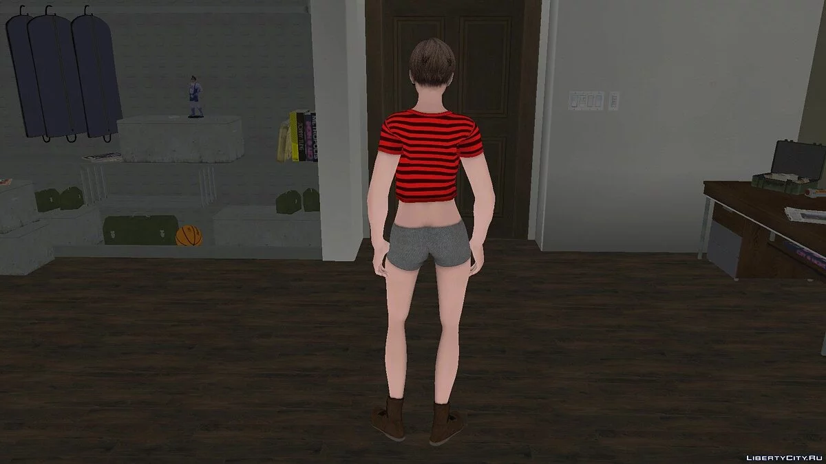 Мойра Бертон из Resident Evil Revelations 2 / GTA San Andreas