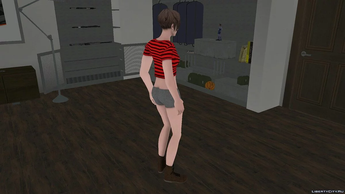 Мойра Бертон из Resident Evil Revelations 2 / GTA San Andreas