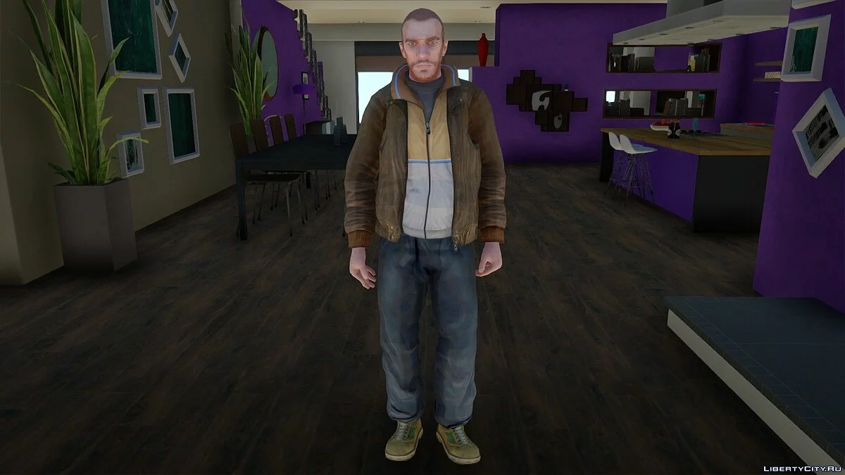 Нико Беллик из GTA 5 / GTA San Andreas