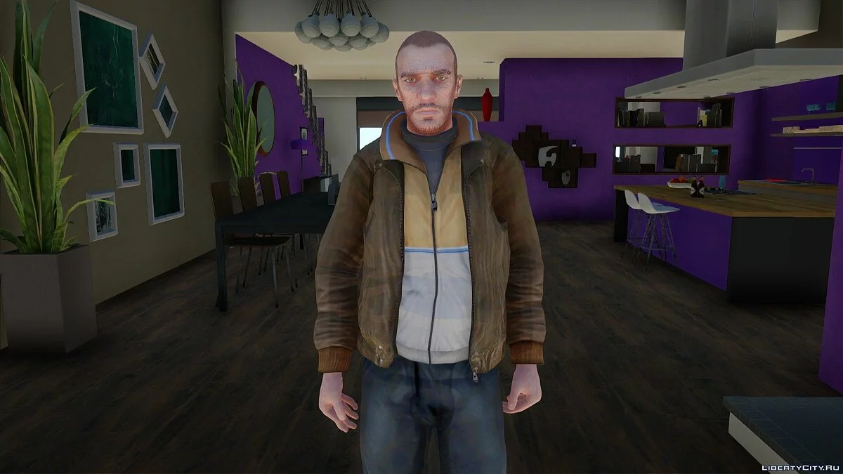 Нико Беллик из GTA 5 / GTA San Andreas