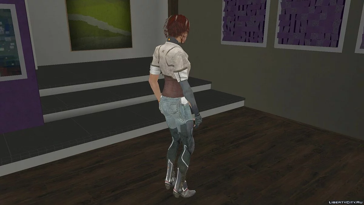 Нилин из Remember Me / GTA San Andreas