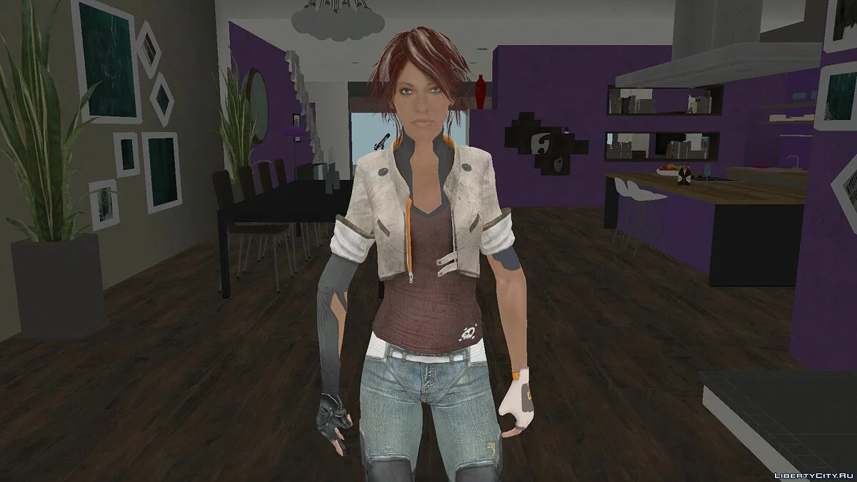 Нилин из Remember Me / GTA San Andreas