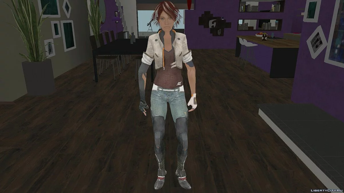 Нилин из Remember Me / GTA San Andreas