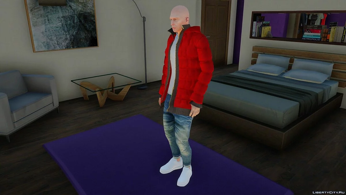 Рандомный мужской скин из GTA Online / GTA San Andreas