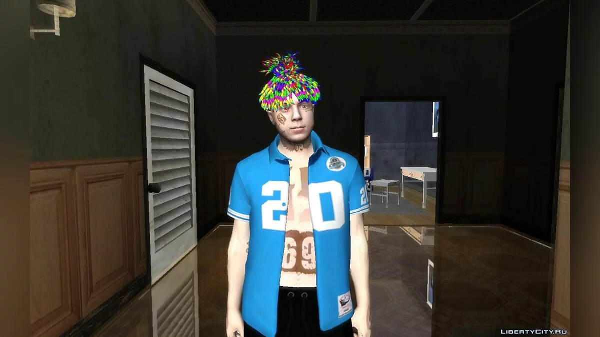 Рандомный скин #100 (Наряд Tekashi 6ix9ine) / GTA San Andreas