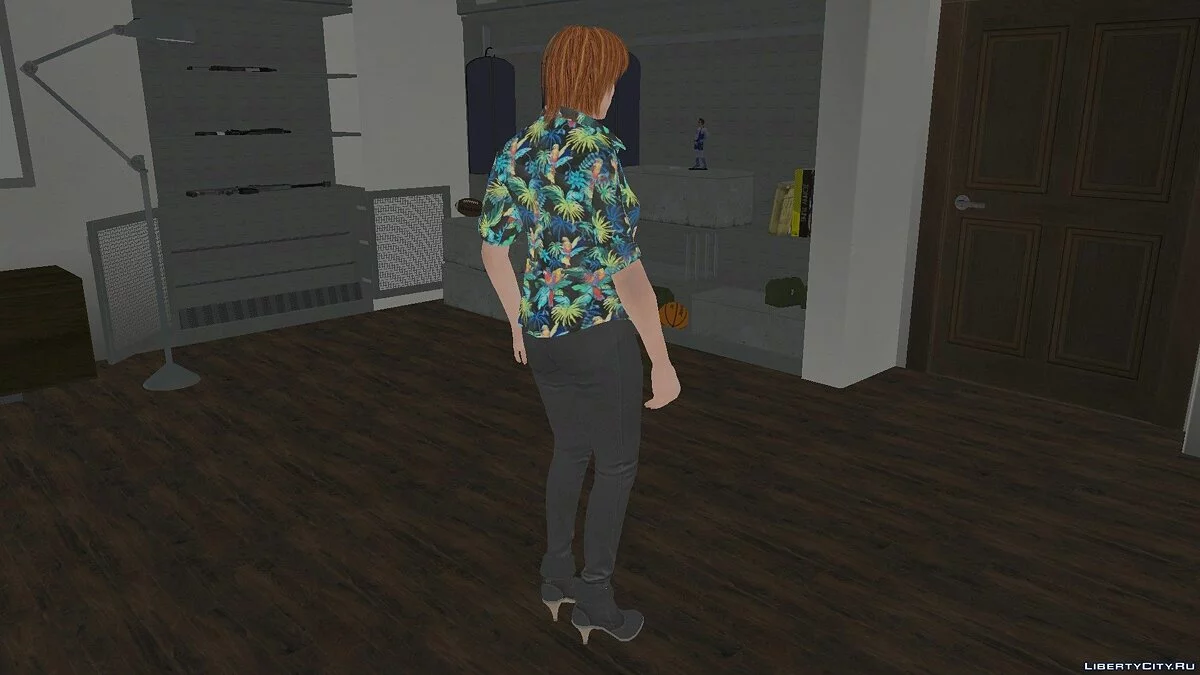 Рандомный скин девушки из GTA Online / GTA San Andreas