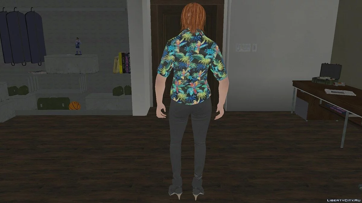 Рандомный скин девушки из GTA Online / GTA San Andreas