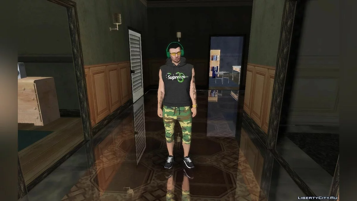 Рандомный скин мужчины из GTA Online, DLC