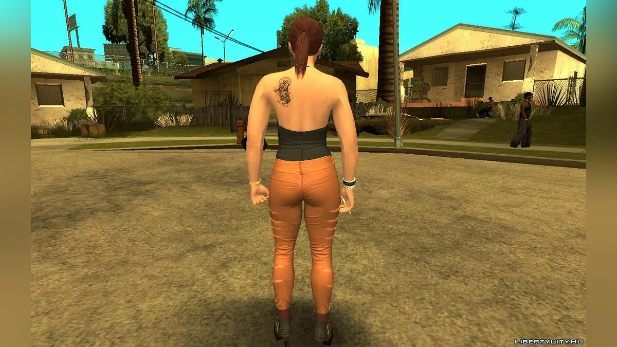 Рандомный женский скин из GTA Online #1 / GTA San Andreas
