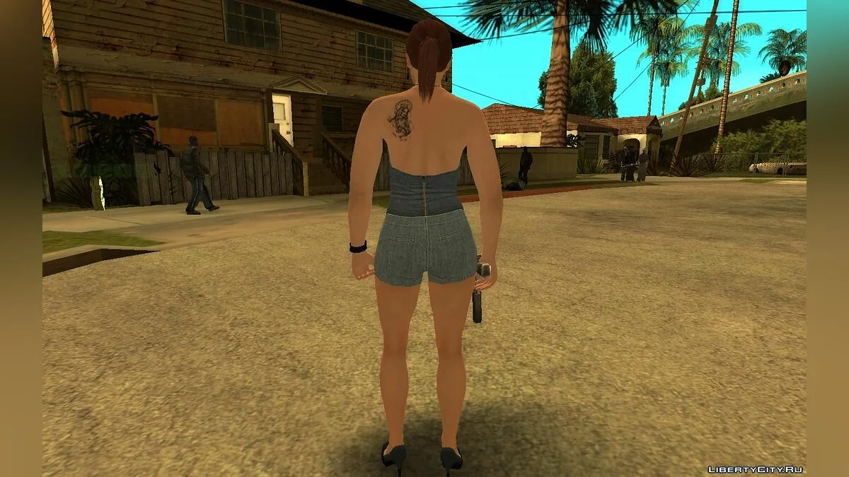 Рандомный женский скин из GTA Online #2 / GTA San Andreas