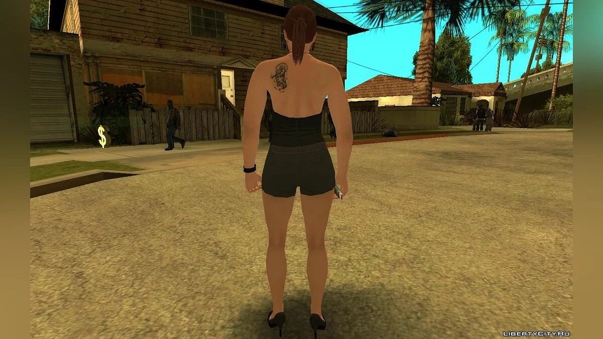 Рандомный женский скин из GTA Online #2 / GTA San Andreas