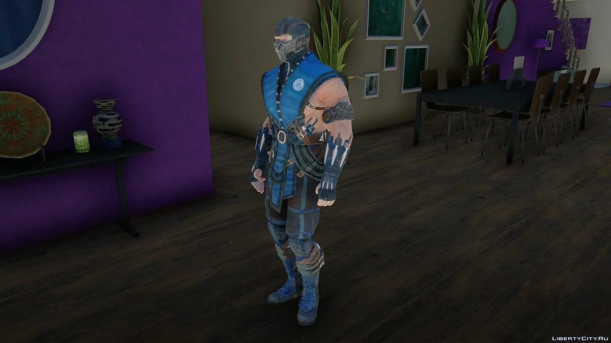 Саб Зиро из Mortal Kombat X / GTA San Andreas