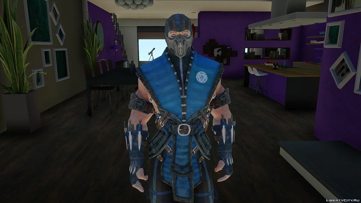 Саб Зиро из Mortal Kombat X / GTA San Andreas