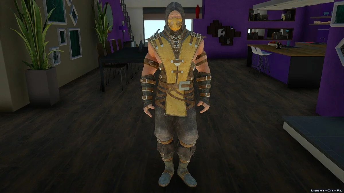 Скорпион из Mortal Kombat X / GTA San Andreas