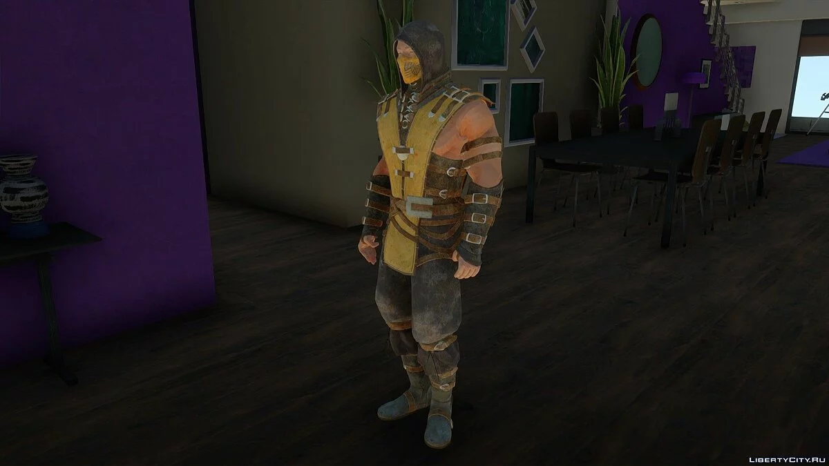 Скорпион из Mortal Kombat X / GTA San Andreas