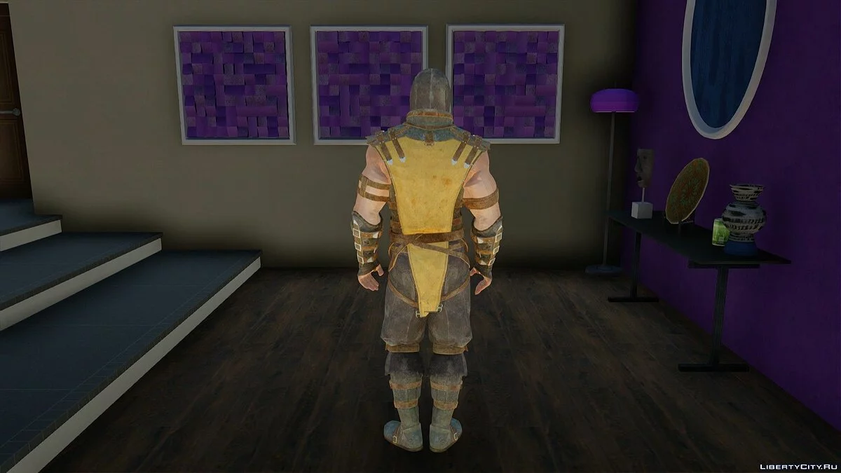 Скорпион из Mortal Kombat X / GTA San Andreas