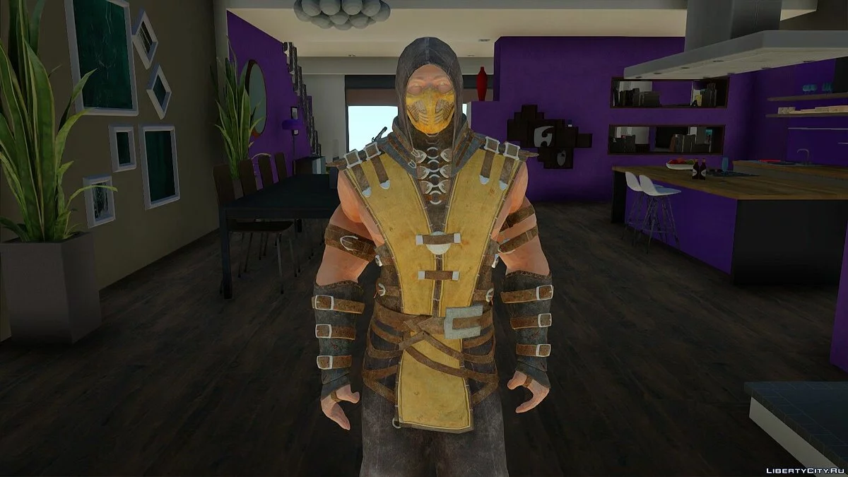 Скорпион из Mortal Kombat X / GTA San Andreas