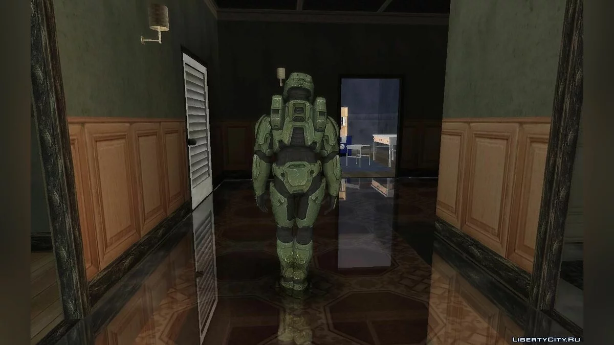 Spartan 1337 из Halo Legends / GTA San Andreas