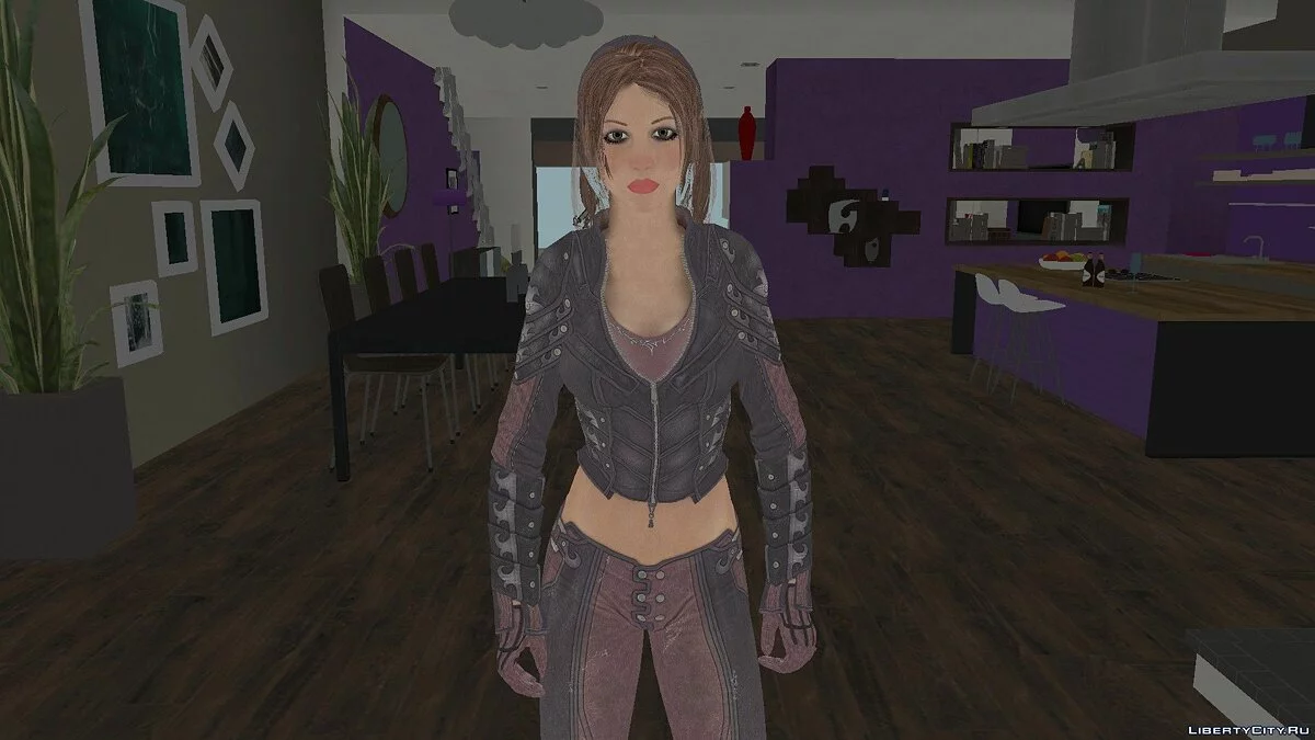 Талия из Batman Arkham City / GTA San Andreas