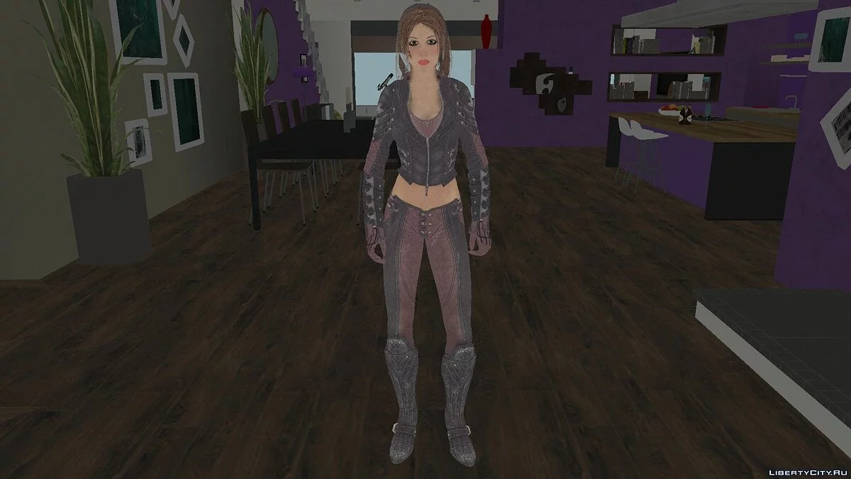 Талия из Batman Arkham City / GTA San Andreas