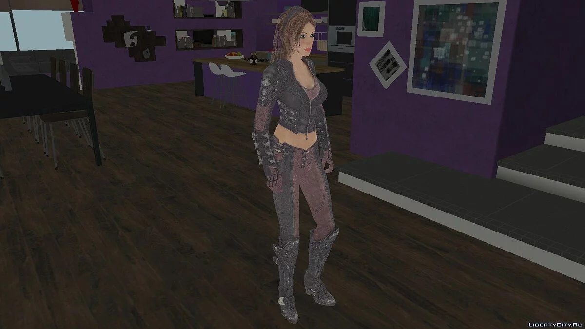 Талия из Batman Arkham City / GTA San Andreas
