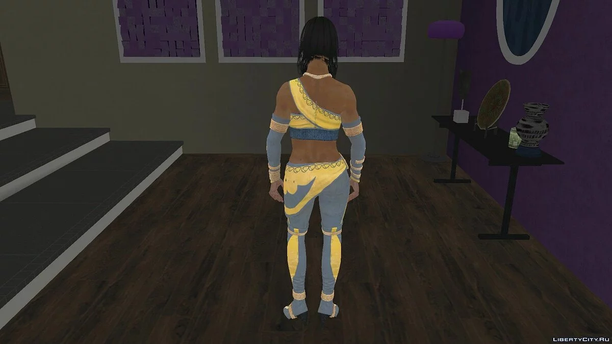 Таня из Mortal Kombat X / GTA San Andreas
