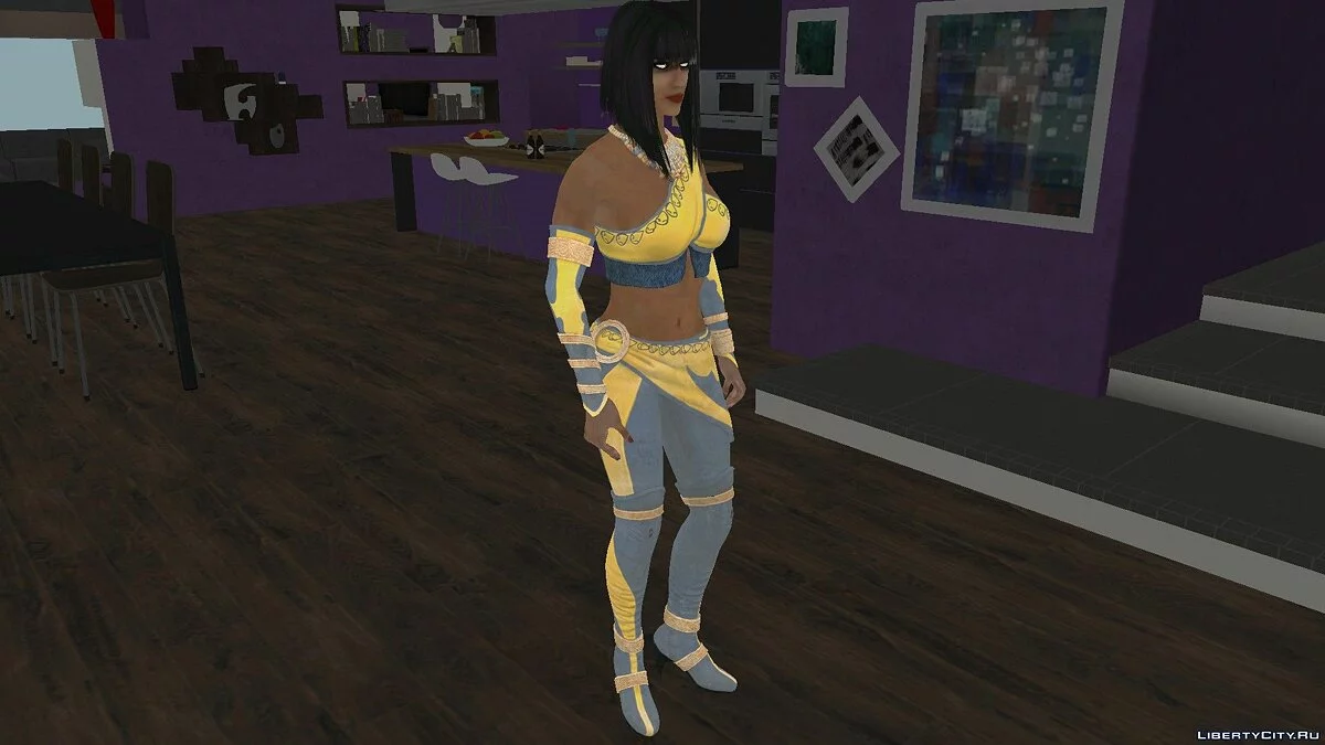Таня из Mortal Kombat X / GTA San Andreas