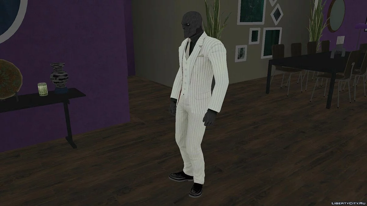 Чёрная Маска из Batman Arkham Origins / GTA San Andreas