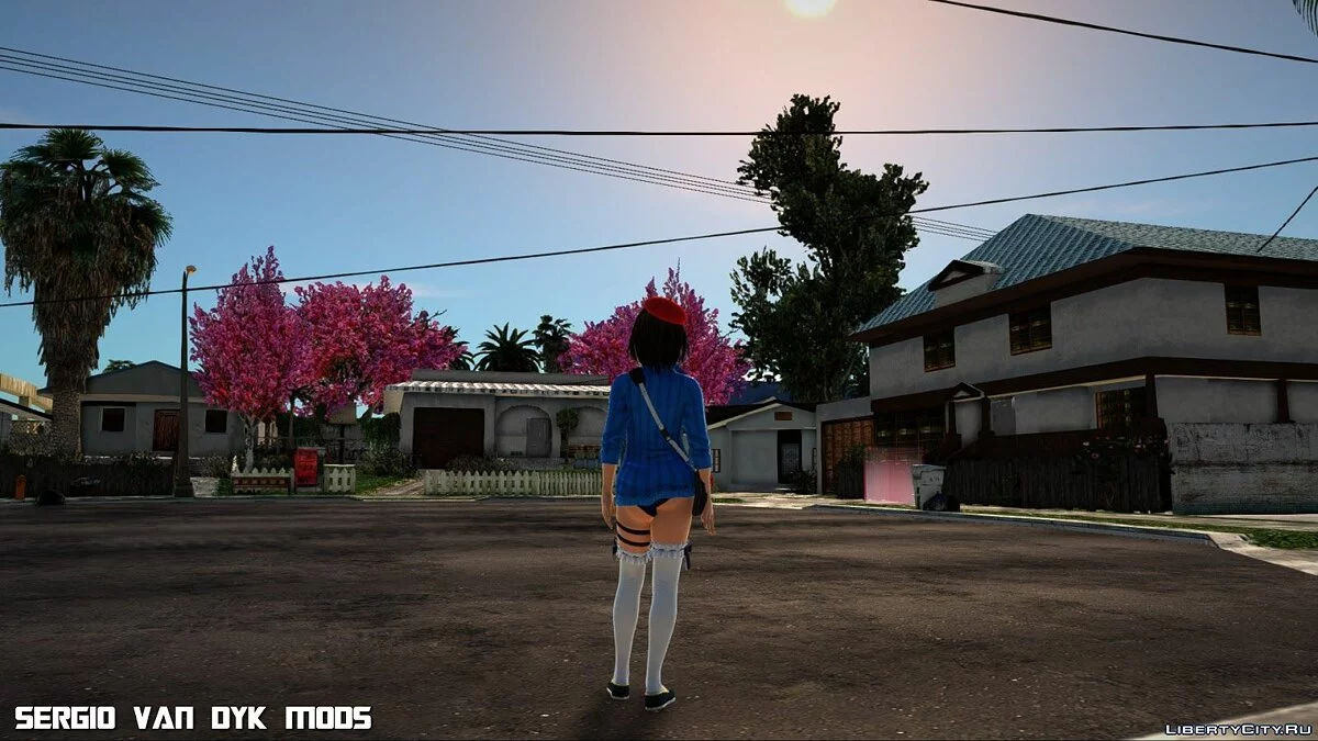 Цукуши из DOAXVV / GTA San Andreas