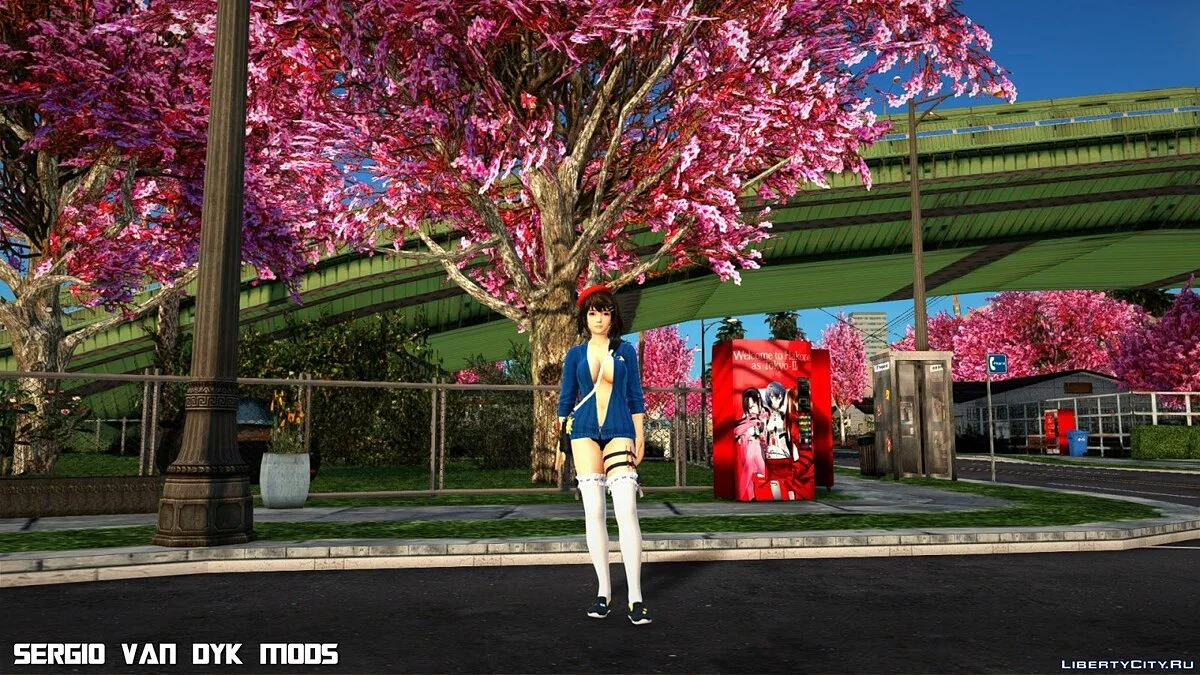 Цукуши из DOAXVV / GTA San Andreas