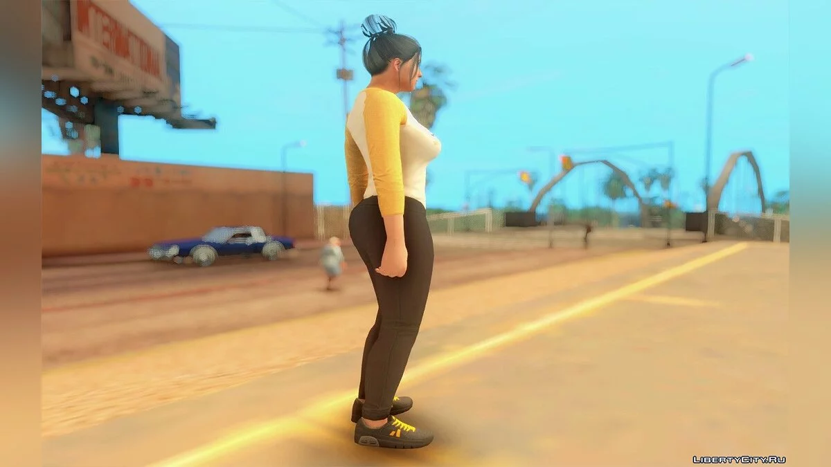 Девушка из GTA Online, DLC "Los Santos Summer Special" / GTA San Andreas