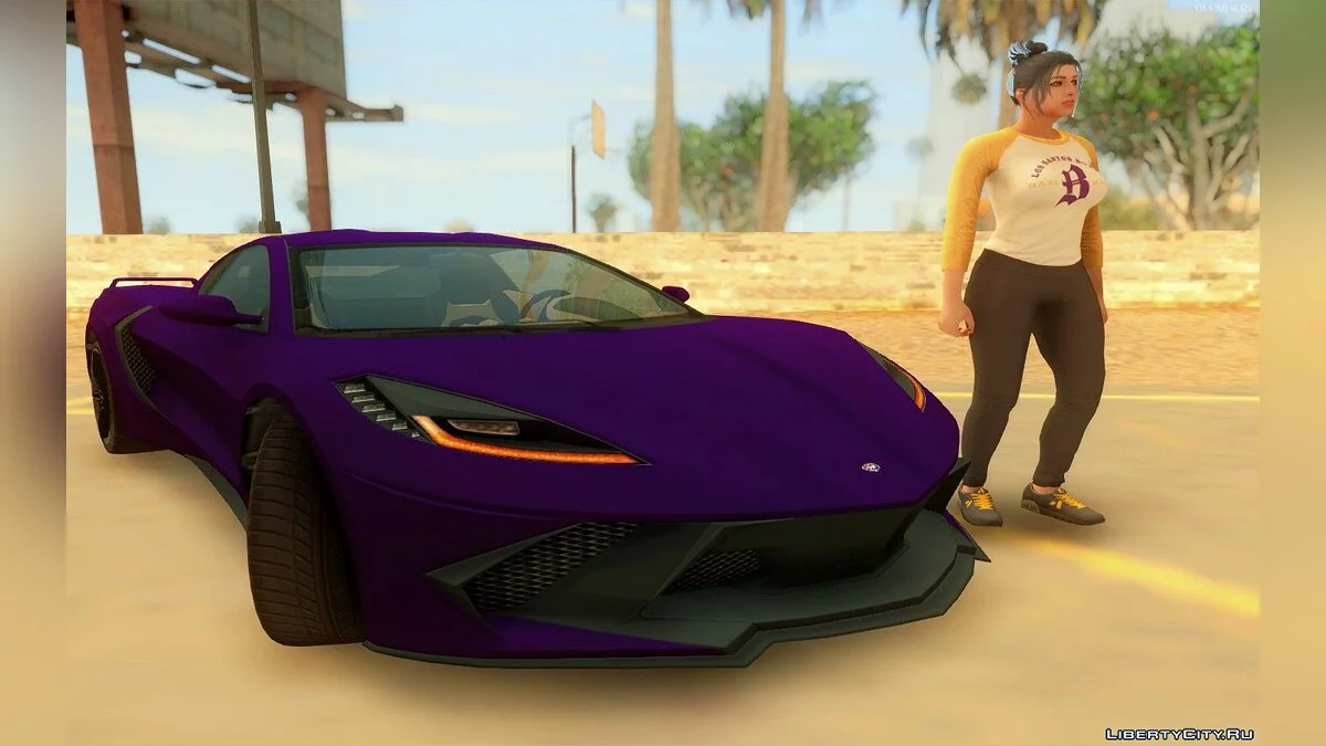 Девушка из GTA Online, DLC "Los Santos Summer Special" / GTA San Andreas