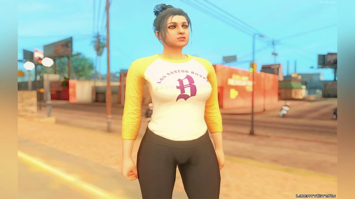Девушка из GTA Online, DLC "Los Santos Summer Special" / GTA San Andreas